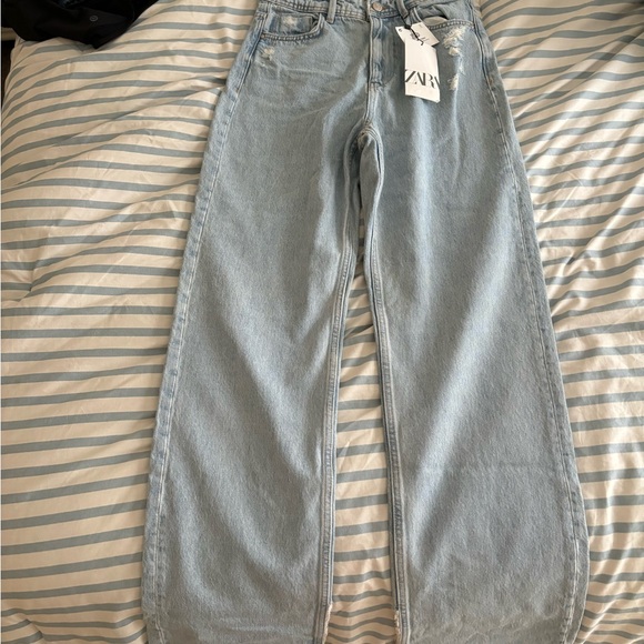 NWT Zara wide leg jeans - Picture 2 of 7